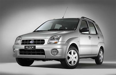 Subaru Justy GL dùng hộp số CVT