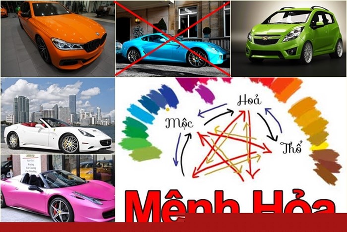 Cách chọn màu xe hợp tuổi 1994