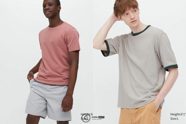 Áo phông Uniqlo nam tối giản