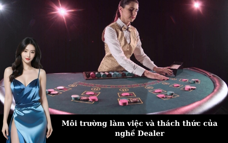 Môi trường làm việc năng động và áp lực của nghề Dealer