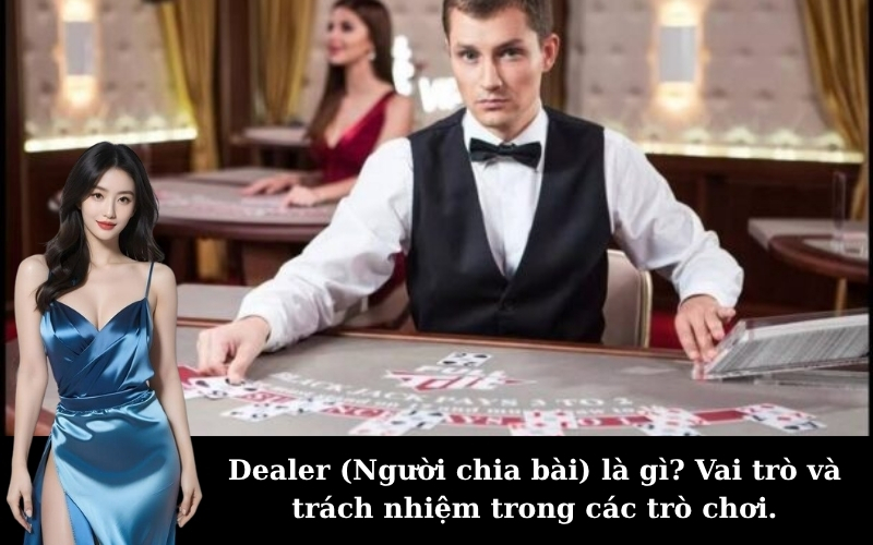 Dealer là gì? Tìm hiểu vai trò của người chia bài trong casino chuyên nghiệp